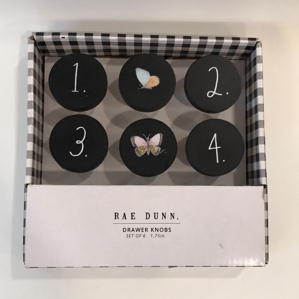 NWT Rae Dunn Drawer Knobs